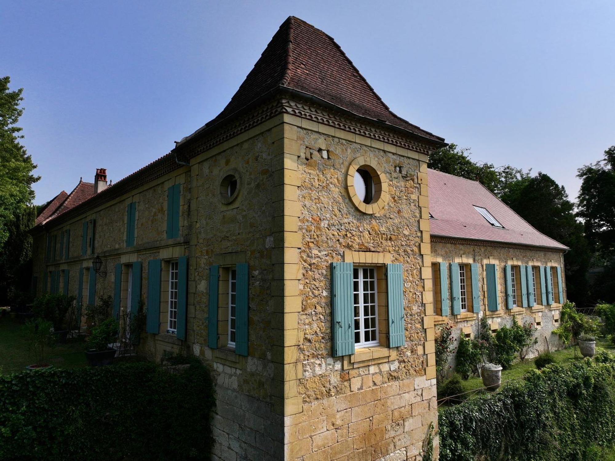 La Rebiere D'Or, B&B Et Gite Mouleydier Eksteriør billede
