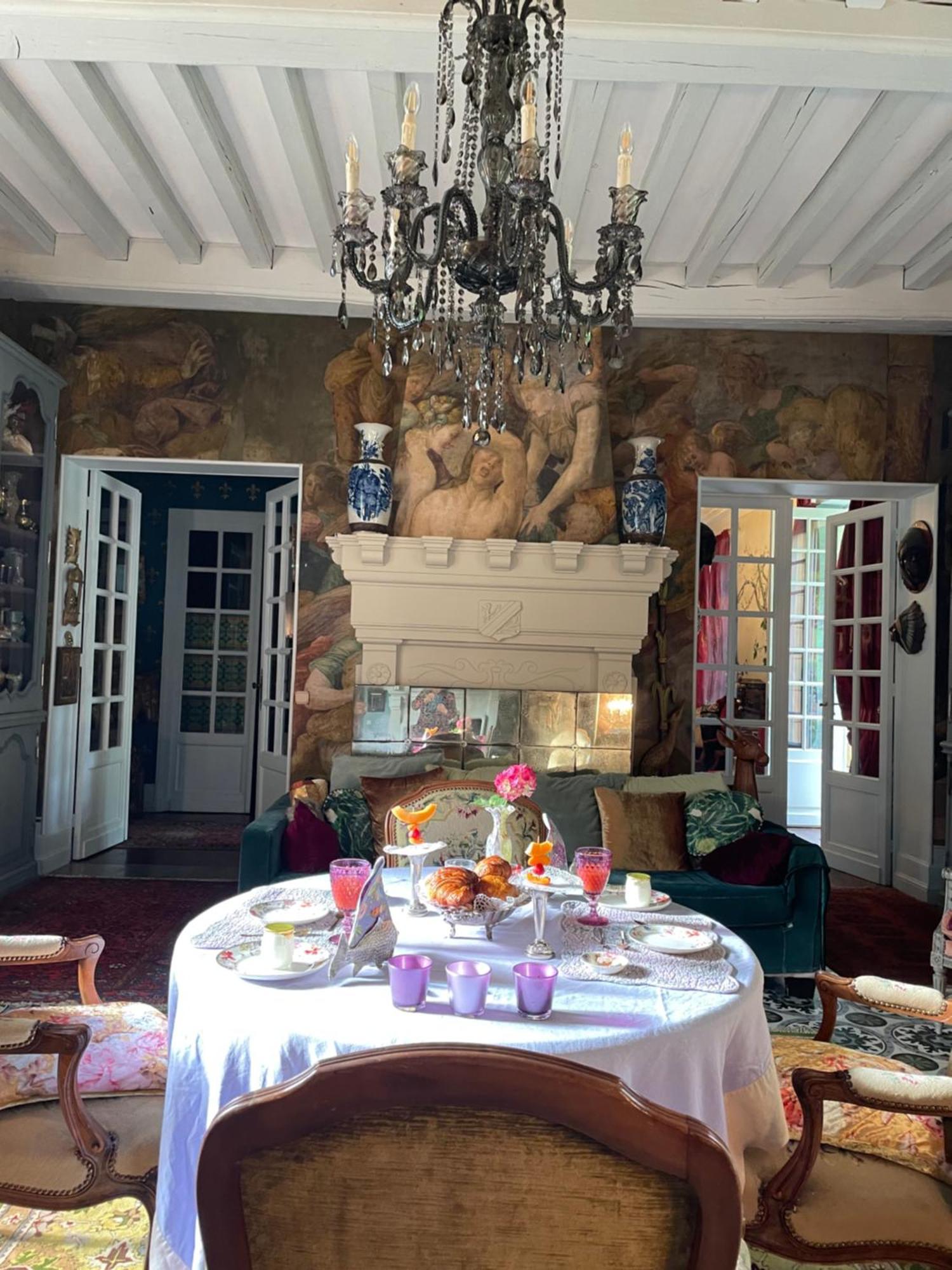 La Rebiere D'Or, B&B Et Gite Mouleydier Eksteriør billede