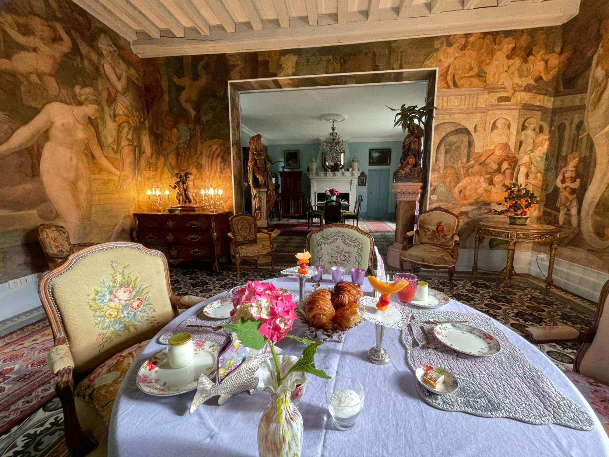 La Rebiere D'Or, B&B Et Gite Mouleydier Eksteriør billede