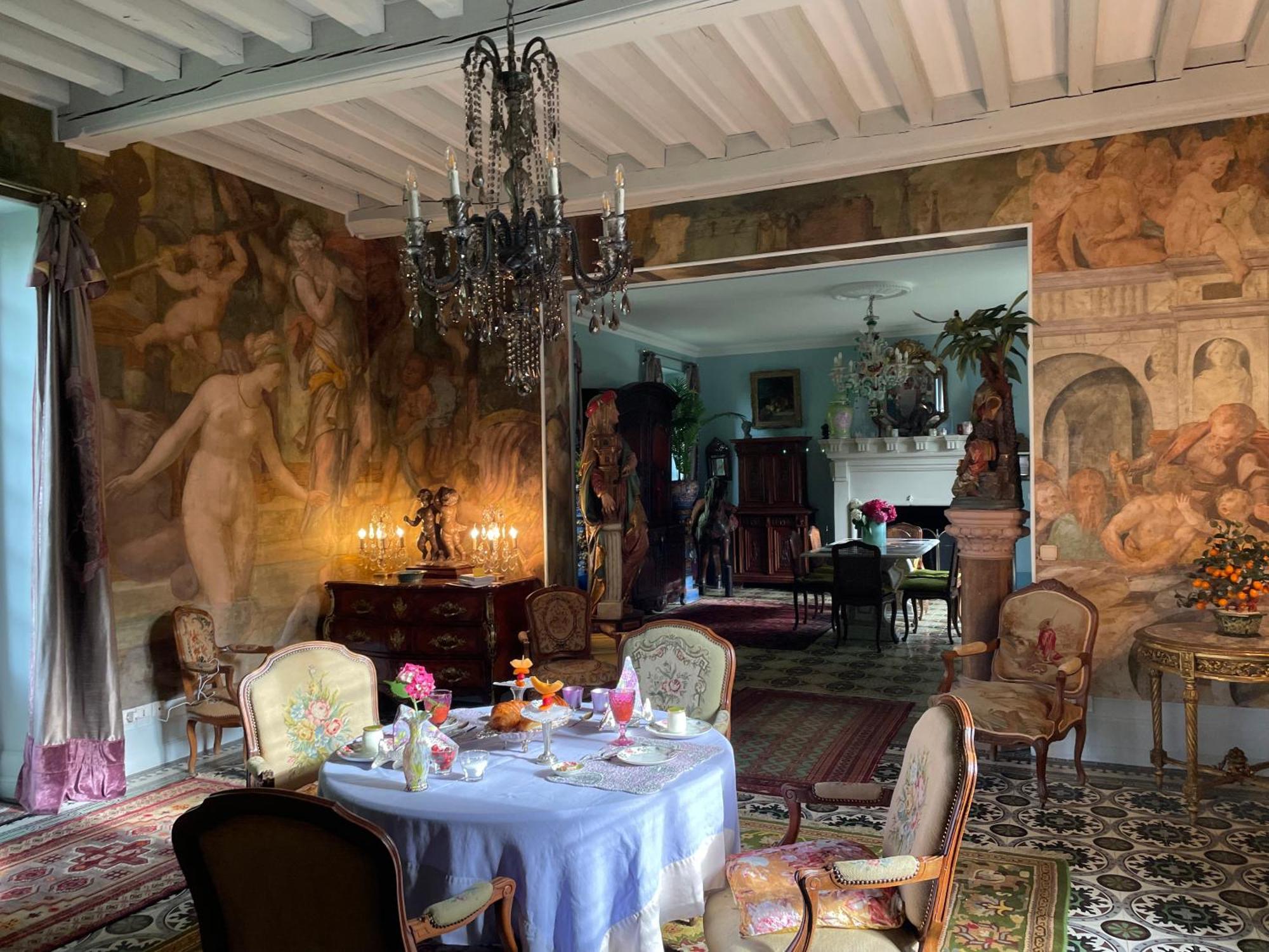 La Rebiere D'Or, B&B Et Gite Mouleydier Eksteriør billede