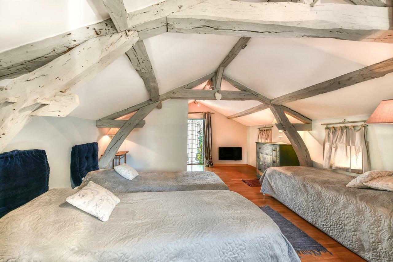 La Rebiere D'Or, B&B Et Gite Mouleydier Eksteriør billede